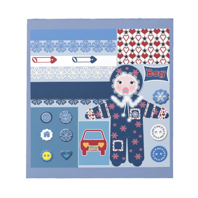 För pojke anteckningsblock (Framsida)