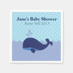 För pojkebaby shower för val Themed servetter