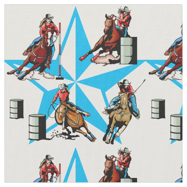 För Pole för Cowgirltrumma tävlings- tyg böjande (Närbild)