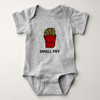 För pommes fritesbaby för LITEN SMÅFISK smaskig T-shirt