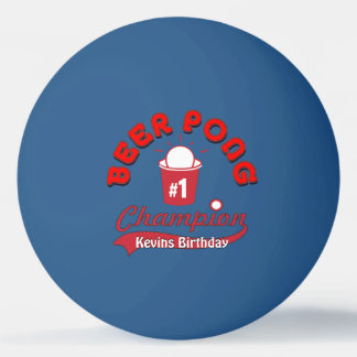 För Pong för beställnings- födelsedagPing boll