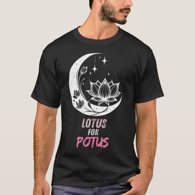 För Potus Kamala Harris 2024: President Trend Elec T Shirt (Framsida)