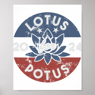 För Potus Kamala Harris 2024 Presidenten Kampanj Poster