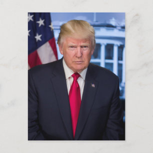 För president Donald Trump Fläkt Vykort