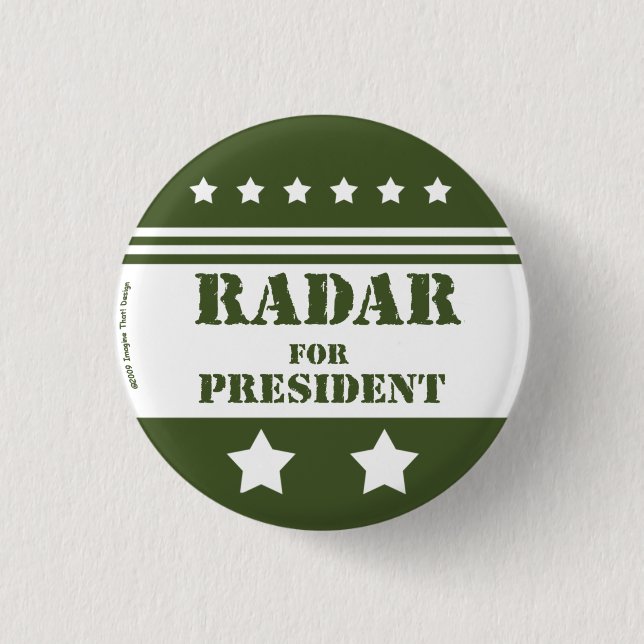 För president Radar Knapp (Framsida)
