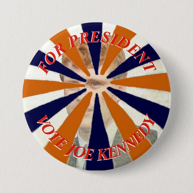 För president rösta Joe Kennedy Knapp (Framsida)