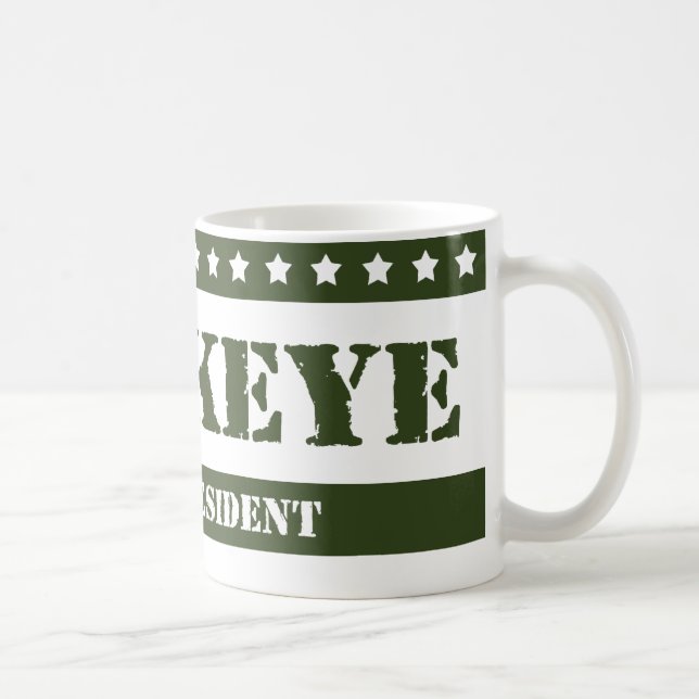 För presidenten Hawkeye Kaffemugg (Höger)