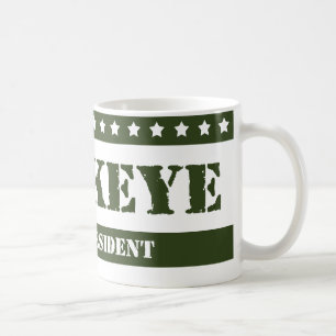 För presidentradar kaffemugg
