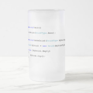 För programmerareöl för C vass mugg