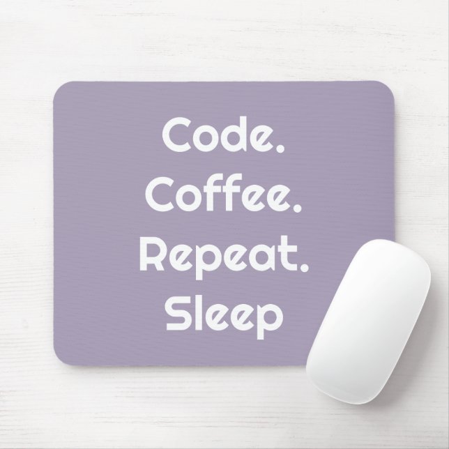 For Programmers – Fun Coding Mouse Pad Gift Musmatta (Med mus)
