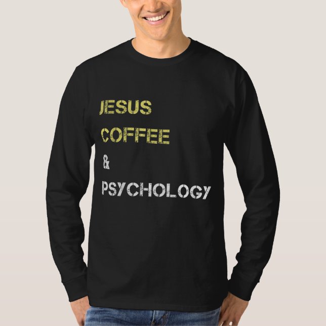 För psykologi Studenter & Professors T Shirt (Framsida)