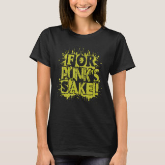 För Punk's Sake Gothic Goth-konsert 1 T Shirt