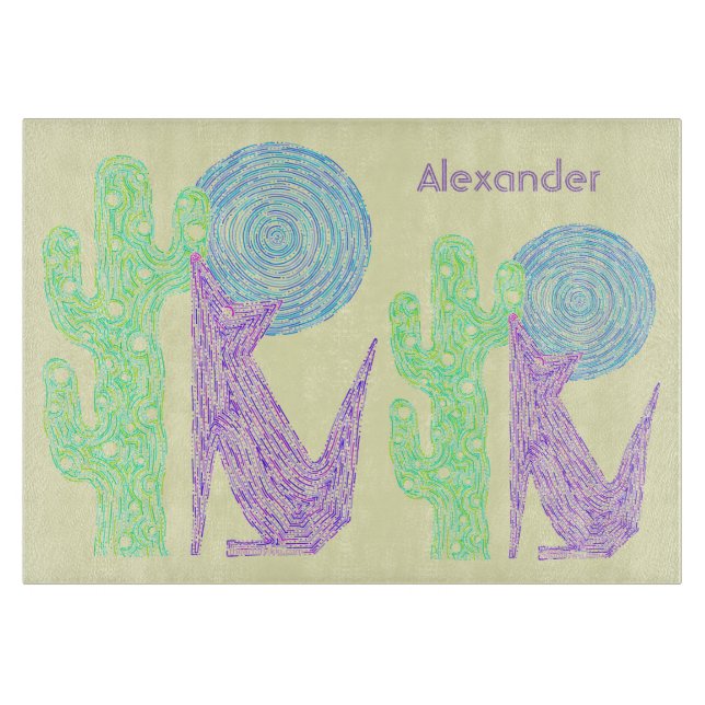 För purpurfärgad färgrik Southwestern design (Framsidan)