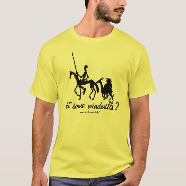 För Quixote för rolig universitetslärare t-skjorta Tee Shirt (Framsida)
