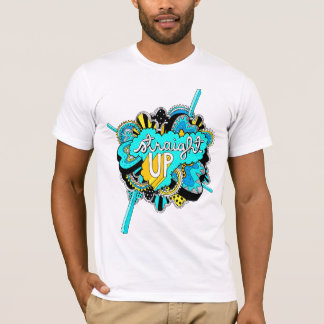 FÖR RAKSTRÄCKA MANAR UPP - T SHIRT
