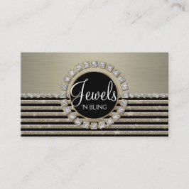 För randglitter för art déco modern visitkort