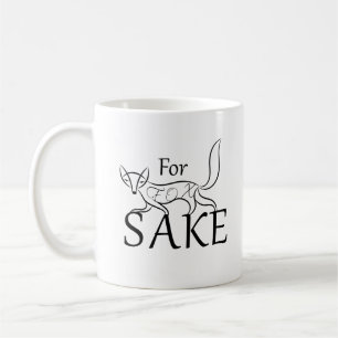 För rävSake Kaffemugg