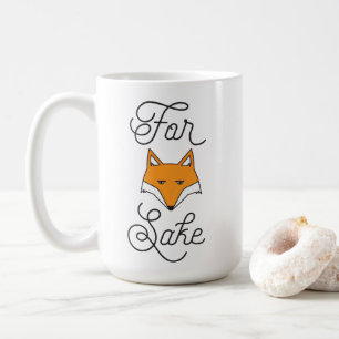 För rävSake Kaffemugg