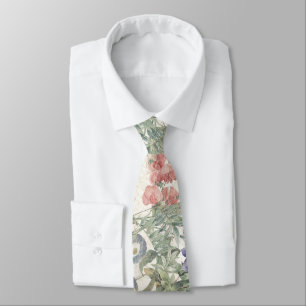 För Redoute för vintage botanisk Tie för trädg Slips