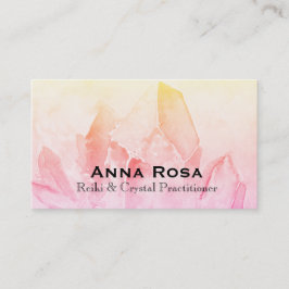 För Reiki *~*Reiki för Crystal Yoga botemedel Visitkort