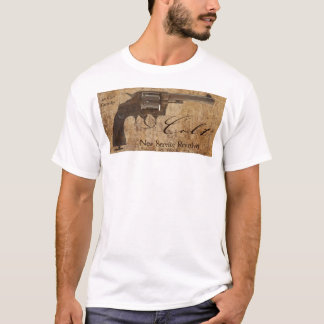 För Revolverklassiker för Colt ny tjänste- Tee Shirt