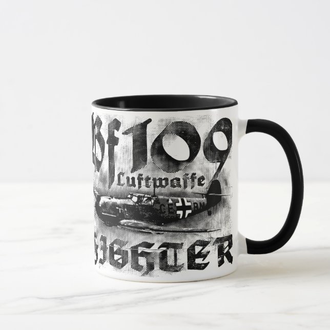 För Ringerkaffe för Bf 109 mugg (Höger)