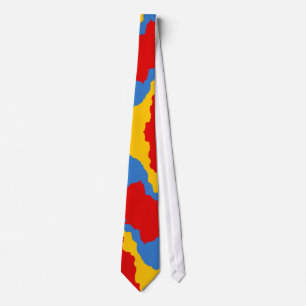 För Röd-Gult-Blått för OPUS perfekt palett clown Slips