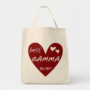 För röd hjärta bäst för Gamma Tshirts och gåvor nå Tygkasse