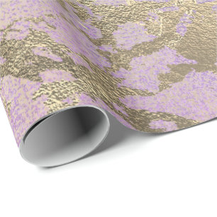 För rodna rosa guld- marmor målningAmethyst för Presentpapper