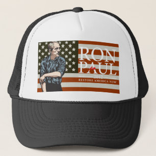För Ron Paul "gå att fungera hatt för Keps
