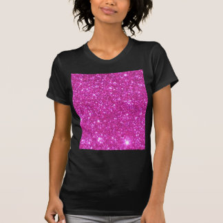 För rosa gnistra Sparkly för glitter Glam för Tee
