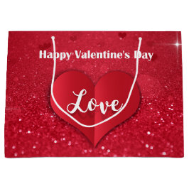 För rött pappert hänger lös den stora gåvan