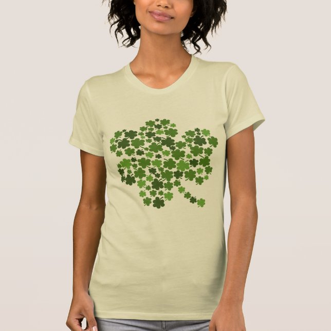 För saint patrick Shamrock Ultra T-shirt (Framsida)