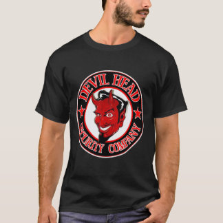 FÖR SÄKERHETSCO. FÖR DJÄVULEN HEAD SKJORTA FÖR T-SHIRT