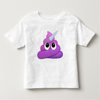 För sakkunnig UnicornPoop Emoji lite T-shirt