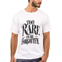 För sällsynt för att glömmas Vintage-typografi