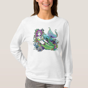För Scape "för Lyra" regnbågehav skjorta Tee Shirt