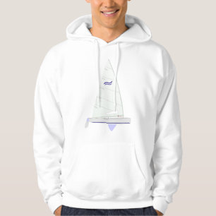 För segelbåtonedesign för finländare klassific sweatshirt