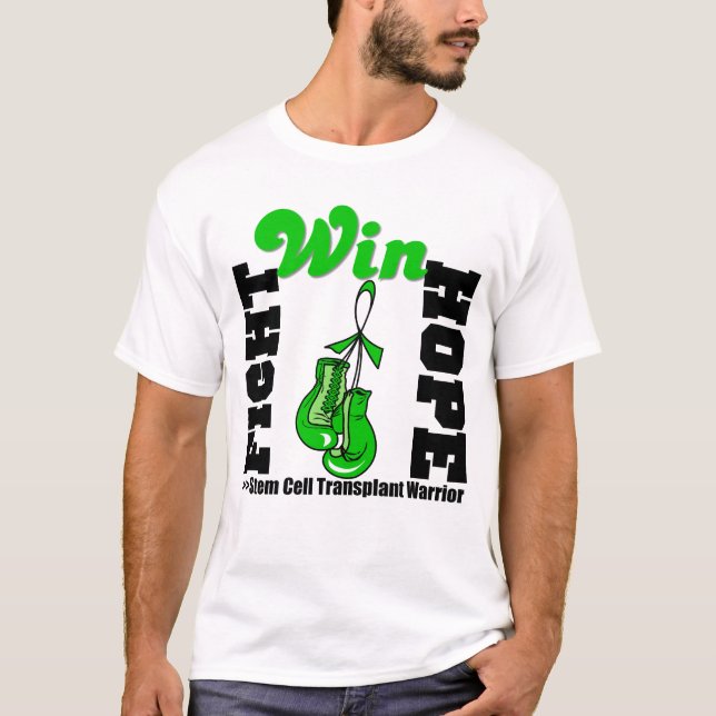 För segerStem för slagsmål tro krigare för T Shirt (Framsida)