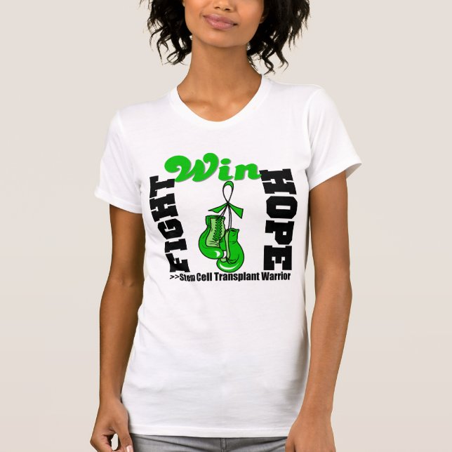För segerStem för slagsmål tro krigare för Tee Shirt (Framsida)