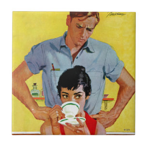 För sent att kompensera kakelplatta