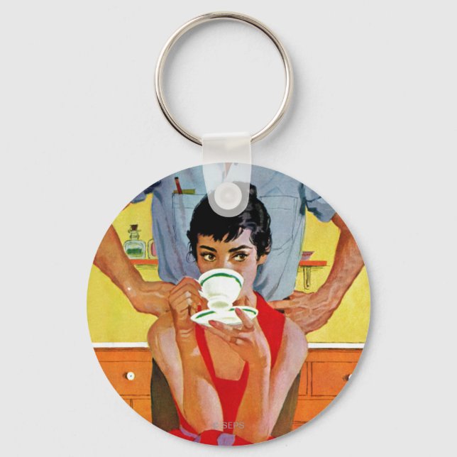 För sent att kompensera nyckelring (Framsida)