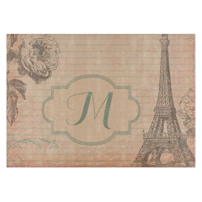 För Shab för Paris frankrikeEiffel torn skärbräda (Framsidan)