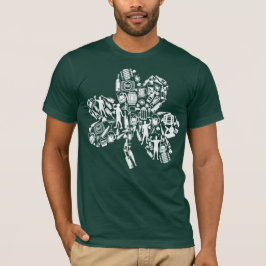 För Shamrocköl för rolig st patricks day full T-shirt