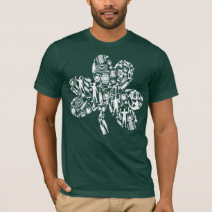 För Shamrocköl för rolig st patricks day full Tee