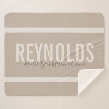 För Sherpa för personlig känd filt kast