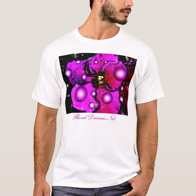 För shock rosaskjorta t shirt (Framsida)