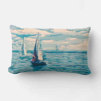 För simmadyk för fartyg fridsamma marin- öde öde lumbarkudde