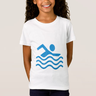 För simningframgång för navinJOSHI NVN24 simmare Tee Shirt