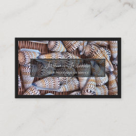 För sjöexperter och havsfisk, havsbusi älskare bus visitkort